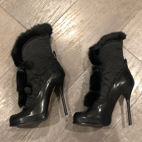 Dsquared2 Vero Cuoio Black Heels size 36 - Picture 4 of 7